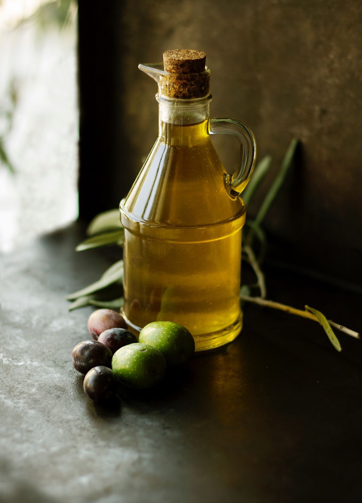 Bottle of oil
